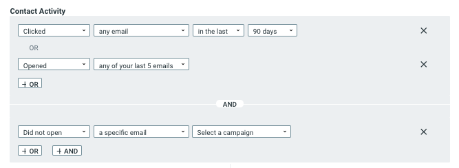 Tracking activities UI image